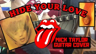 The Rolling Stones - Hide Your Love (Goats Head Soup) Mick taylor Guitar Cover