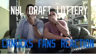 NHL 2016 Draft Lottery Canucks Fans Reaction