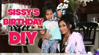 SISSY'S CHEERLEADING BIRTHDAY DIY & GOODY BAGS