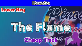 The Flame by Cheap Trick (Karaoke : Lower Key)