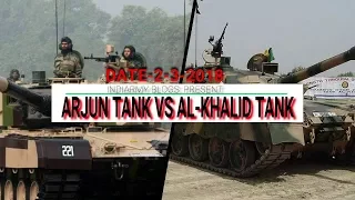 arjun tank vs al-khalid tank latest 2018...India Vs Pakistan Tanks Comparison