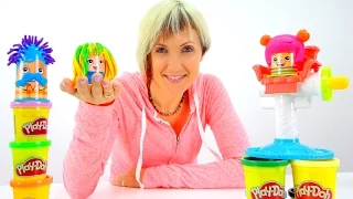 Весёлая Школа с Play Doh - Прически - Мультфильм Грузовичок Лева