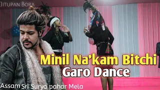 Minil Na'kam Bitchi |Jitupan Bora |  New Garo Dance | Sri Surya pahar Mela |beautiful girls
