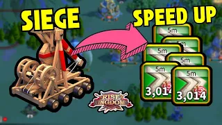 WAJIB TAU!! TUTORIAL MENGUBAH SIEGE MENJADI SPEED UP dan RSS DI KVK | Rise Of Kingdoms ROK