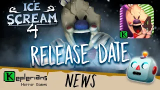 ICE SCREAM 4 RELEASE DATE | THE BROKEN MASK content | Ice Scream 4 CHASE MUSIC | Keplerians NEWS