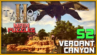 THE TALOS PRINCIPLE 2 - Verdant Canyon (South 2 S2) 📕 Main Puzzle Guide | PC/Console Gameplay