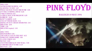 Pink Floyd  Carter Finley Stadium, Raleigh, NC, USA, May 10th 1994