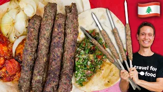 Lebanese Street Food 🇱🇧 Kofta Kebab Recipe!! | Street Food At Home Ep. 4