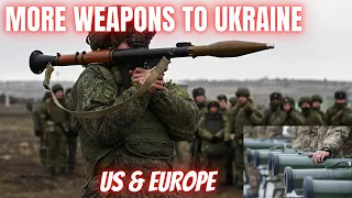 UKRAINE WAR : USA CANADA & EUROPE SENDING WEAPONS  | Javelin anti - tank