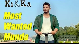 MOST WANTED MUNDA Full Song (Audio) | Arjun Kapoor, Kareena Kapoor | Meet Bros, Palak Muchhal