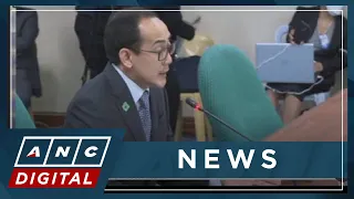 WATCH: Exec. Sec. Vic Rodriguez testifies before Senate as it probes sugar import order fiasco | ANC