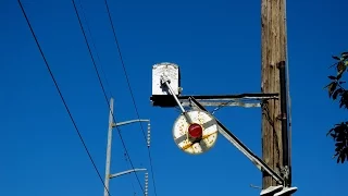 Wig Wag Railroad Crossing in Hawthorne in 4K Resolution