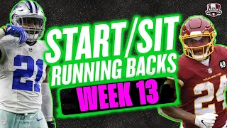 2021 Fantasy Football - MUST Start or Sit Week 13 Running Backs -  Every Match Up!!!