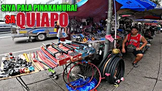 PERO SA LAHAT NG NAKAHILERA SA QUIAPO DITO TALAGA MAS MABABA PRESYO! HINDI LANG NAPAPANSIN TO!