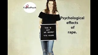 Psychological effects of rape