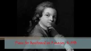 W. A. Mozart - KV 33B - Piece for keyboard in F major