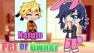 Pet or owner °meme°  MLB x Naruto //  [PLOT TWIST]  Gacha Life & Gacha Club