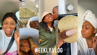 #weeklyvlog | steam bread recipe | lots of cooking| church| and just life | #southafricanyoutuber