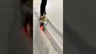 What?  drift?  in the snow?  on the e-scooters?