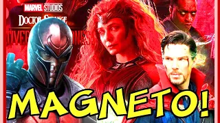 🔥MAGNETO EN DOCTOR STRANGE 2 MULTIVERSE OF MADNESS X-MEN MICHAEL FASSBENDER PADRE DE WANDA MAXIMOFF