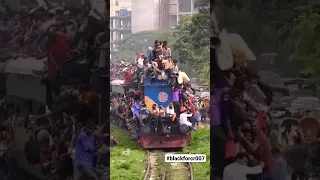 Most Packed Eid Festival Special Train of Bangladesh Railway #train