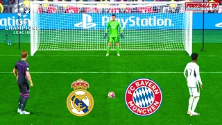 Real Madrid vs Bayern Munich - Penalty Shootout | UEFA Champions League 2024 | EA FC 24 Gameplay PC