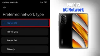 How to Activate 5G on Poco F3