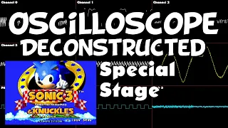 Sonic 3 and Knuckles - Special Stage - Oscilloscope Deconstruction