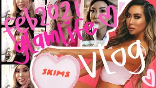 GlamLife Vlog 2 | SKIMS Vday Shoot, Makeup Giveaway, Meetings for My BRAND | Arika Sato