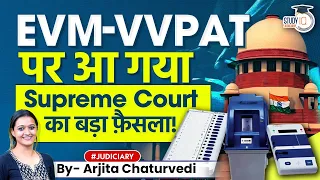 We Can't Control Polls: Supreme Court  In VVPAT Case | EVM VVPAT Case Supreme Court