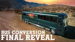 MCI Bus Conversion RV Remodel | Final Reveal & Customers Reactions | EP. 5