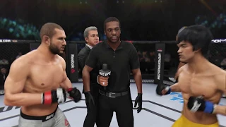 Gokxan Saki vs. Bruce Lee (EA Sports UFC 3) - CPU vs. CPU - Crazy UFC 👊🤪