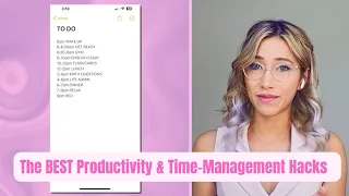 Productivity & Time-Management Hacks To Get The BEST GRADES Ever Without Giving Up What You Love
