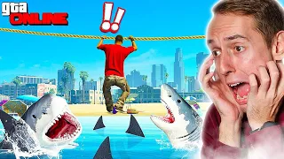 TENHLE PARKOUR NÁS PSYCHICKY ZNIČIL! 😭 | GTA Online w/@ment3