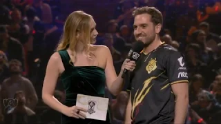 Ocelote funny interview Worlds 2019 Grand-Final - SPOILER!