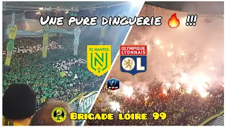 La Brigade Loire ÉPOUSTOUFLANTE en demi-finale de CDF ! // FC Nantes - OL | VLOG#73 (Brigade Loire)