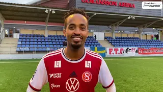 Yannick Mukunzi efter 0-0 mot Sylvia