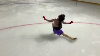 フィギュアスケート曲かけ練習(小学生クラス)