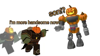 jack o' bot meet his son (jaxe) #tds