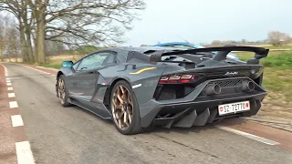 Supercars Accelerating! Aventador SVJ, 700HP Top Secret GT-R, 600LT iPE, Akrapovic GT3, M5 V10 E60