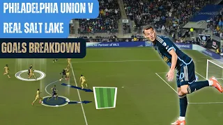 Goals Breakdown: Philadelphia Union v Real Salt Lake (4/27/24)