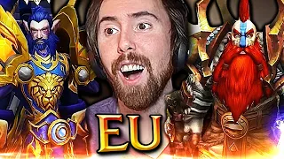 Asmongold First EU Alliance Transmog Competition of 2021