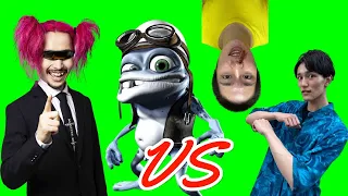 crazyfrog VS sagawa1gou VS ISSEI VS matsudake(mtdk) TikTok funny video 😂😂😂 BEST 2021