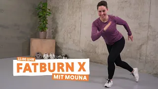 fatburn x mit Mouna | FitX-Kurse für zu Hause | classx at home