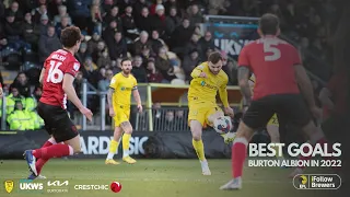 2022 GOALS | The best Burton Albion strikes of the year - Adeboyejo, Powell, Mariappa, Smith & more