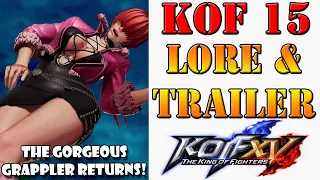 Sexy & Stylish Shermie makes her long awaited return to The King of Fighters 15! Trailer breakdown