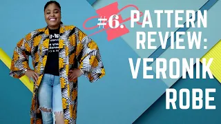 #6. Sewing Update & Veronik Robe Pattern  Review| Closet Core Patterns| #fridaysews