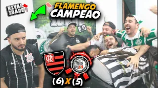 React Flamengo (6) x (5) Corinthians | Flamengo Campeão Copa do Brasil Melhores momentos | Gols