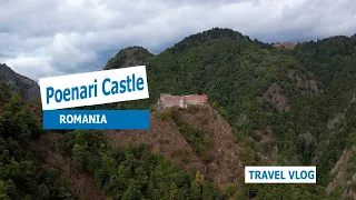 Poenari Castle | The impregnable fortress of Vlad the Impaler | Drone Video 4k | Traveling Romania