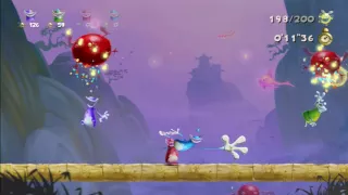 Rayman Legends Daily Challenge 1/8/16 - The Dojo - 11"54 (solo co-op)